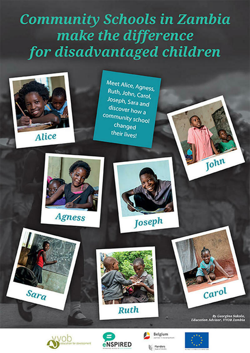 Community Schools in Zambia make the difference for disadvantaged children
