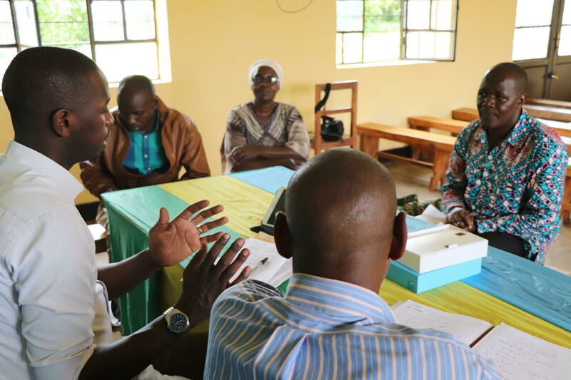 Professionele leergemeenschap in Rwanda