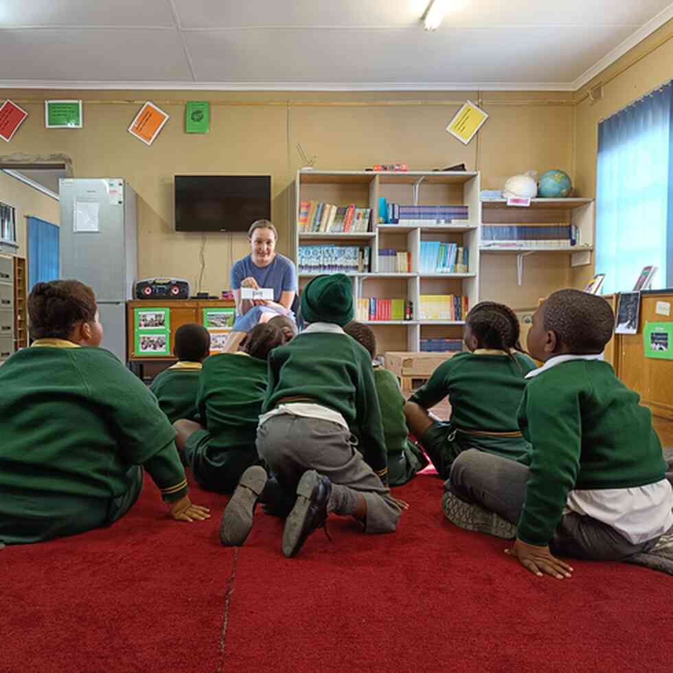 Lise-Marie in Zuid-Afrika